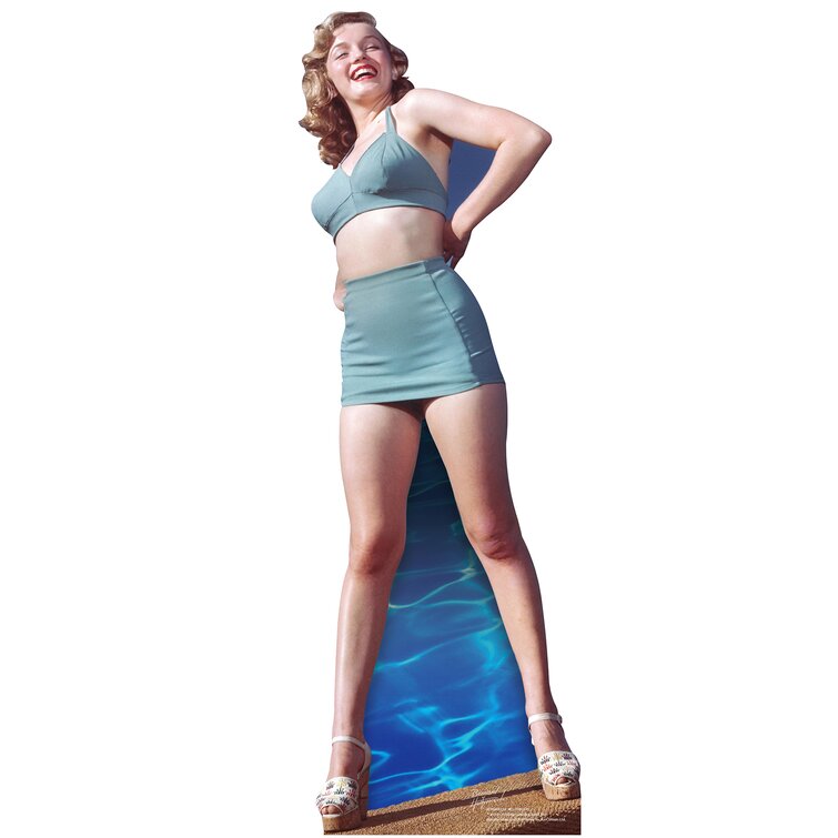 Star Cutouts Marilyn Monroe Bikini Cardboard Standup - Wayfair Canada